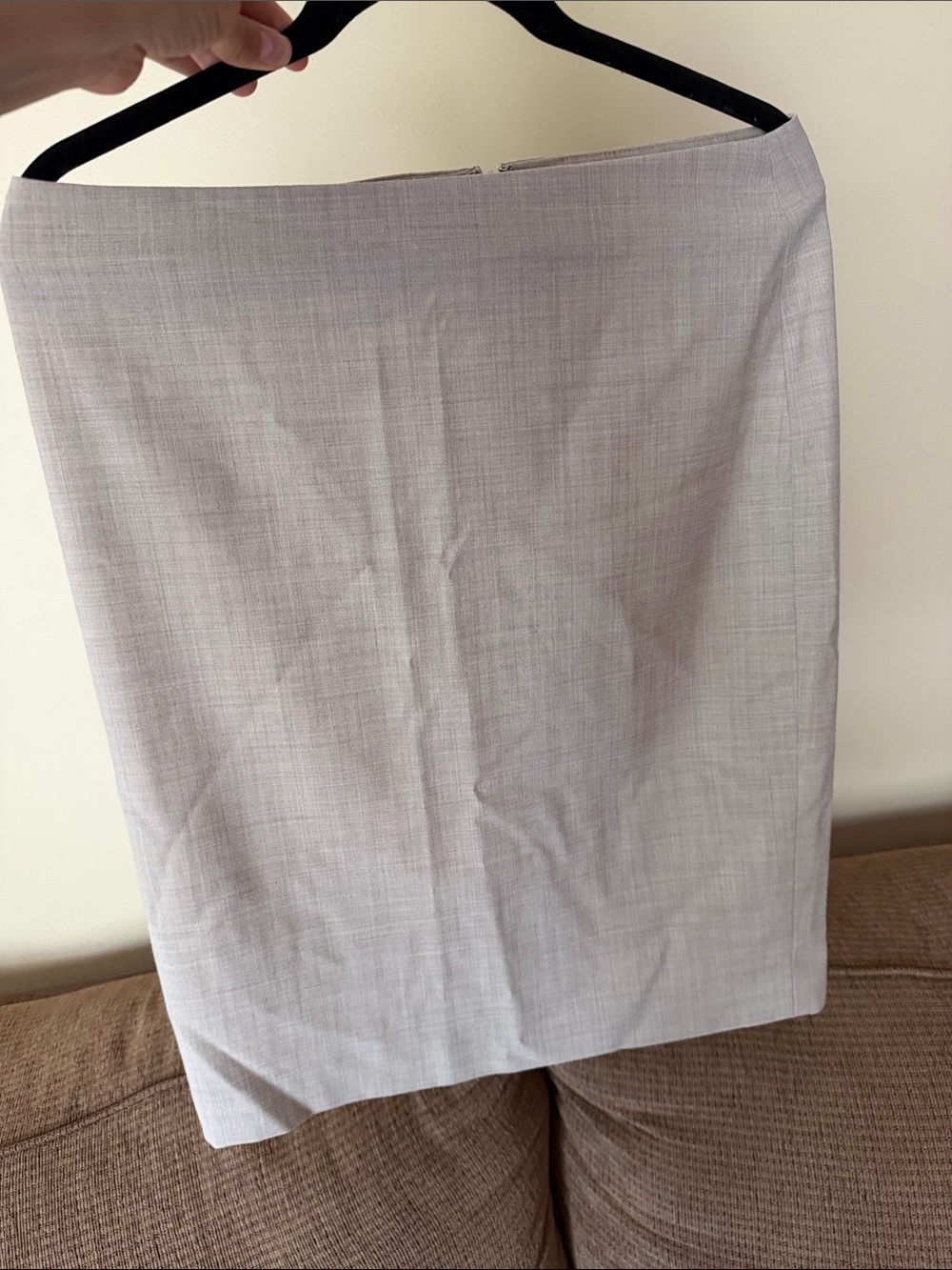 Victoria's Secret Light Gray Pencil Skirt